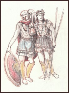 Greek Soldiers Braun & Schneider - c.1861-1880